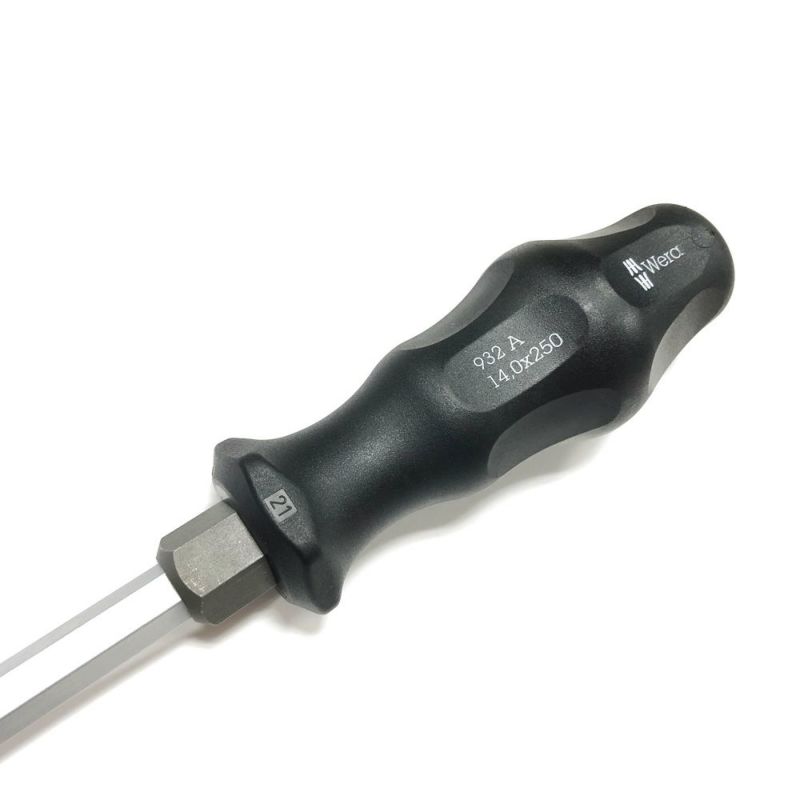 Wera(ヴェラ)貫通 マイナスドライバー 932A 2.5x14x250