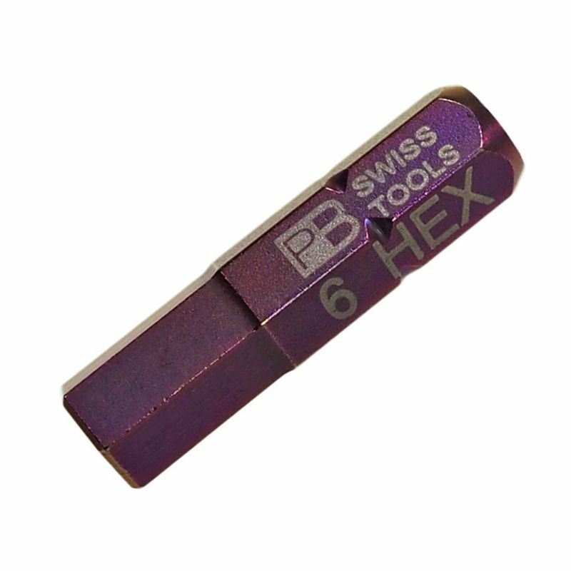 PB SWISS TOOLS(ピービースイスツールズ)1/4” HEX 六角ビット C6.210
