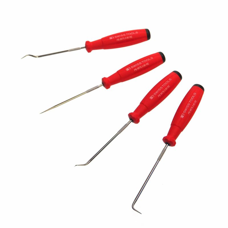 PB SWISS TOOLS(ピービースイスツールズ)4pc スイスグリップ ピックツールセット 8680.CN