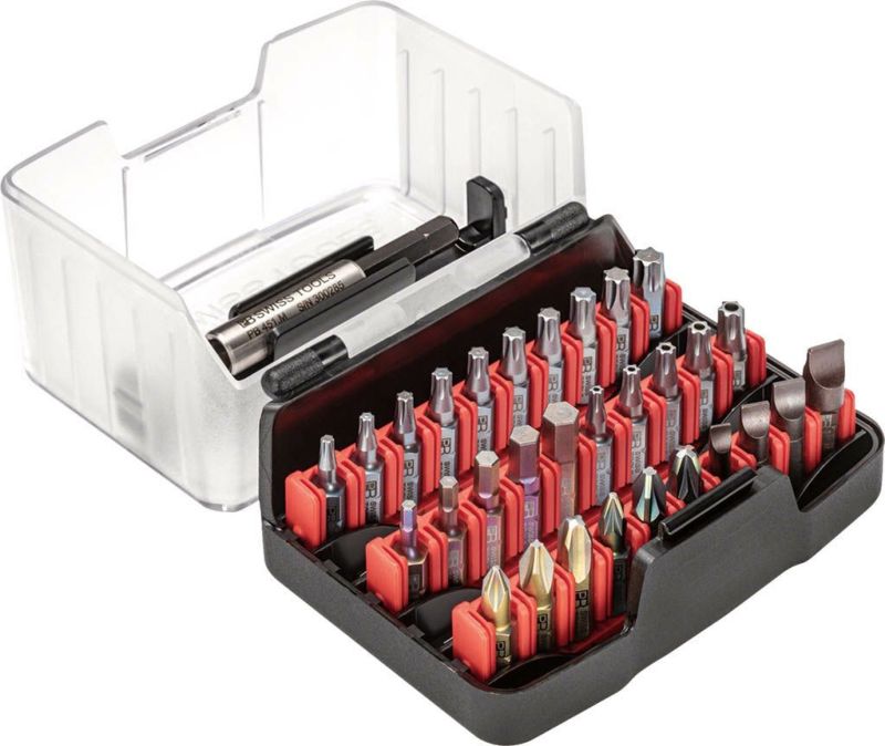 PB SWISS TOOLS(ピービースイスツールズ) ドライバービットセット ボックス入リ C6.990