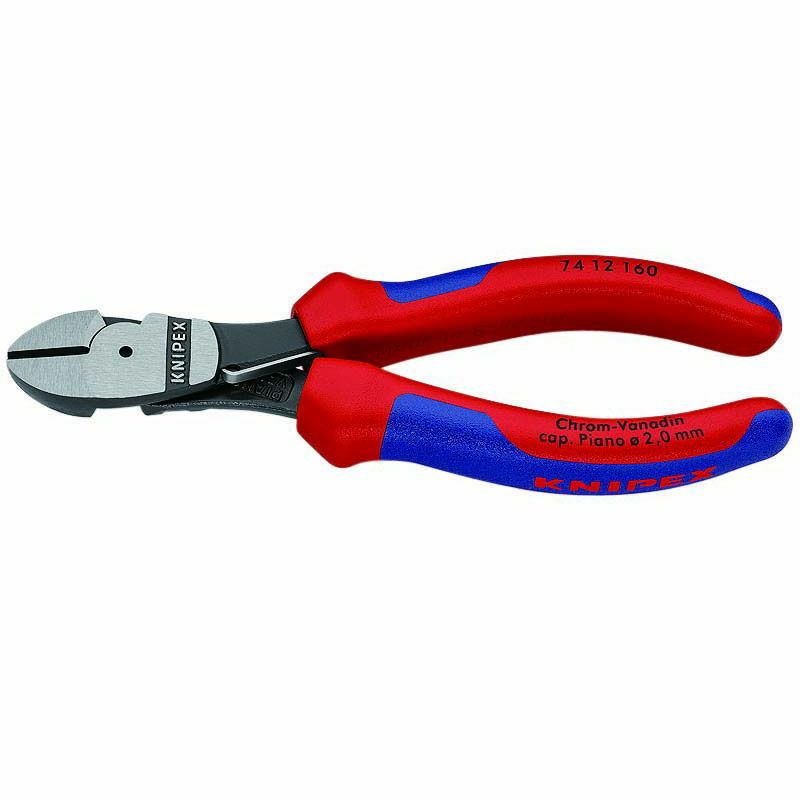 KNIPEX(クニペックス)バネ付強力型斜ニッパー 7412-160