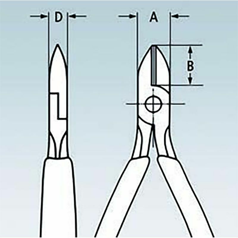 KNIPEX(クニペックス)エレクトロニクスニッパー 7512-125