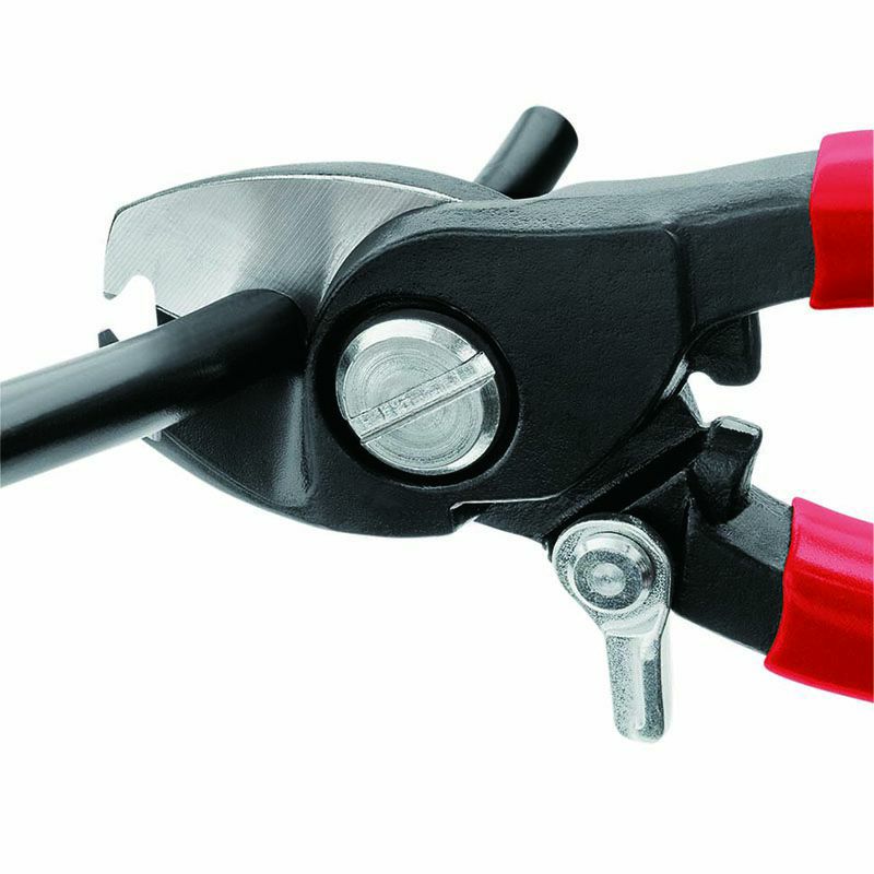 KNIPEX(クニペックス)ケーブルカッター バネ付 ストリップ付 9541-165