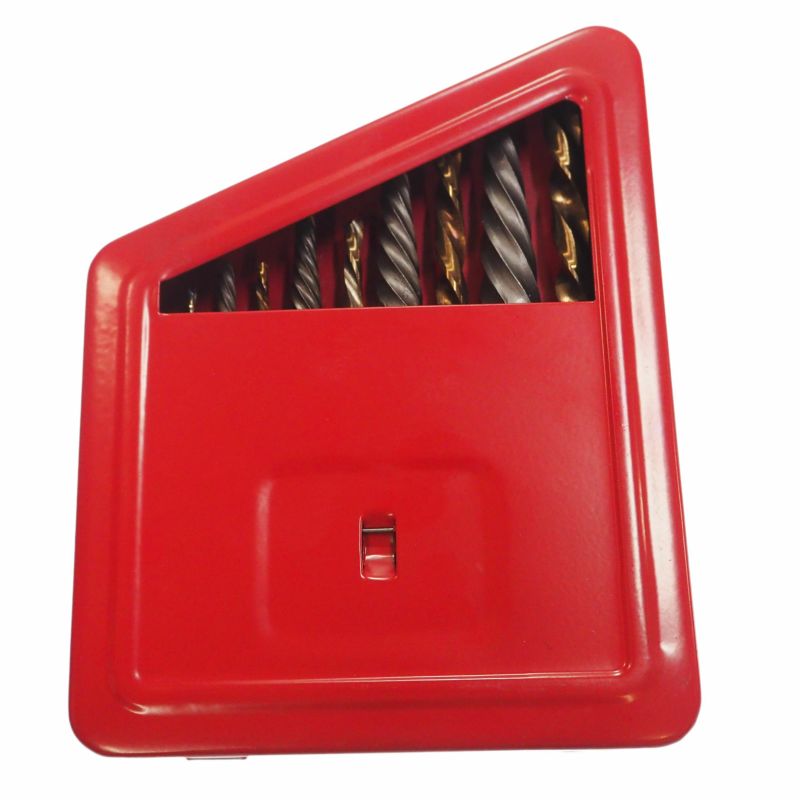 RIDGE 10pc エキストラクター&逆回転ドリルセット