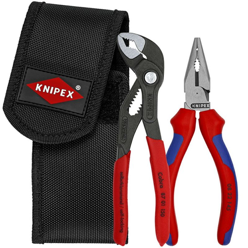 KNIPEX(クニペックス)ミニコブラ+ニードルノーズペンチセット 002072V06