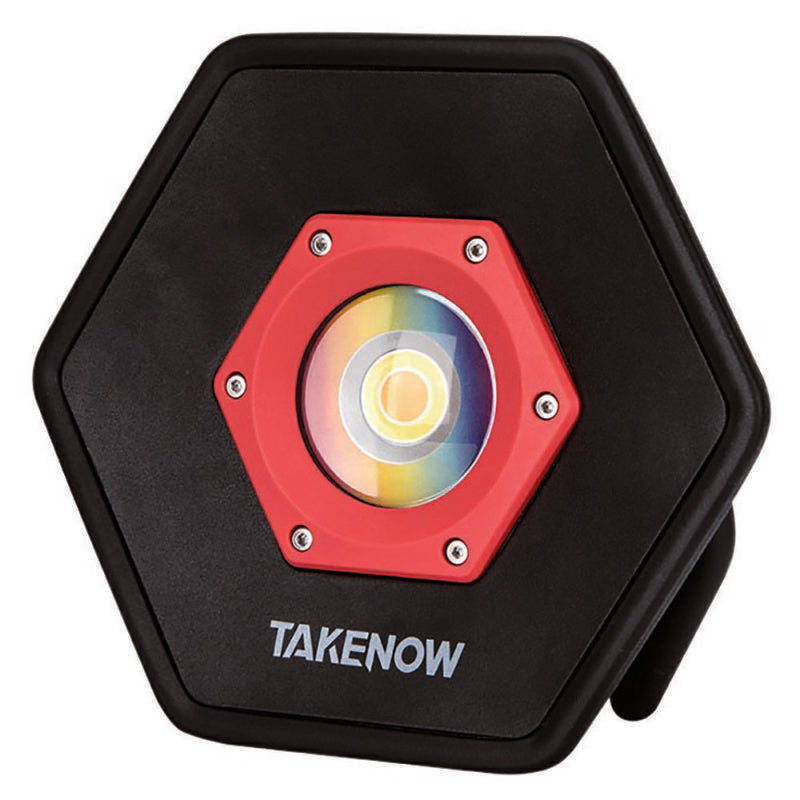 TAKENOW(テイクナウ)充電式LED 五光色ワークライト WL4118