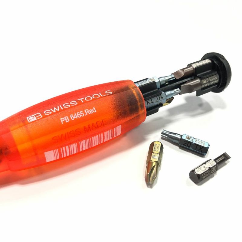PB SWISS TOOLS(ピービースイスツールズ)ロングインサイダー ビット差替ドライバー BOX 6465.CBB