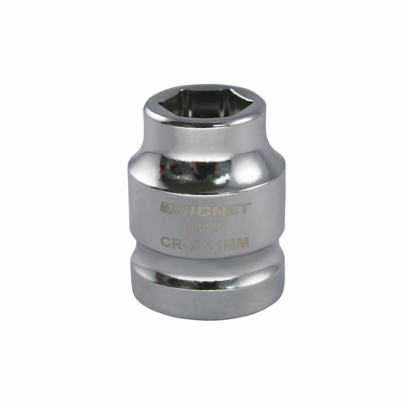 SIGNET 1/2DR ショートソケット 6角