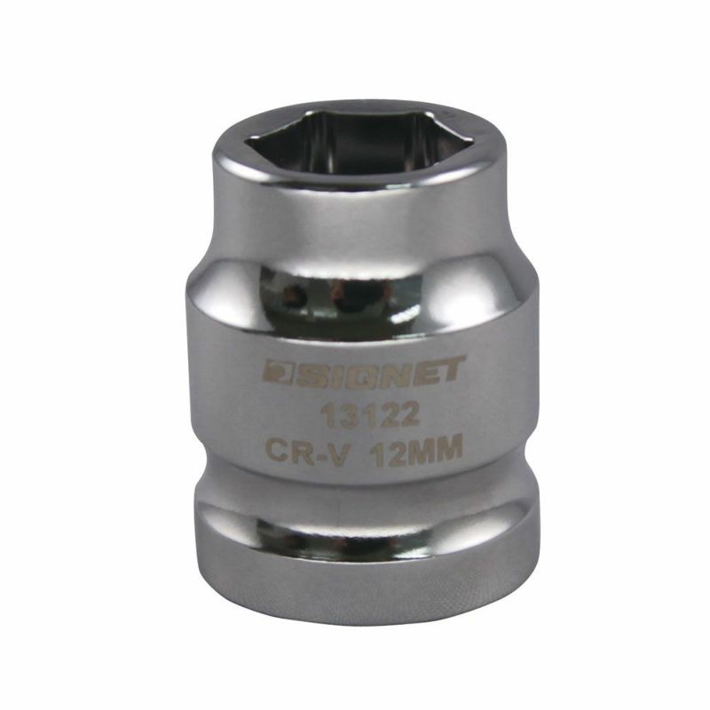 SIGNET 1/2DR ショートソケット 6角