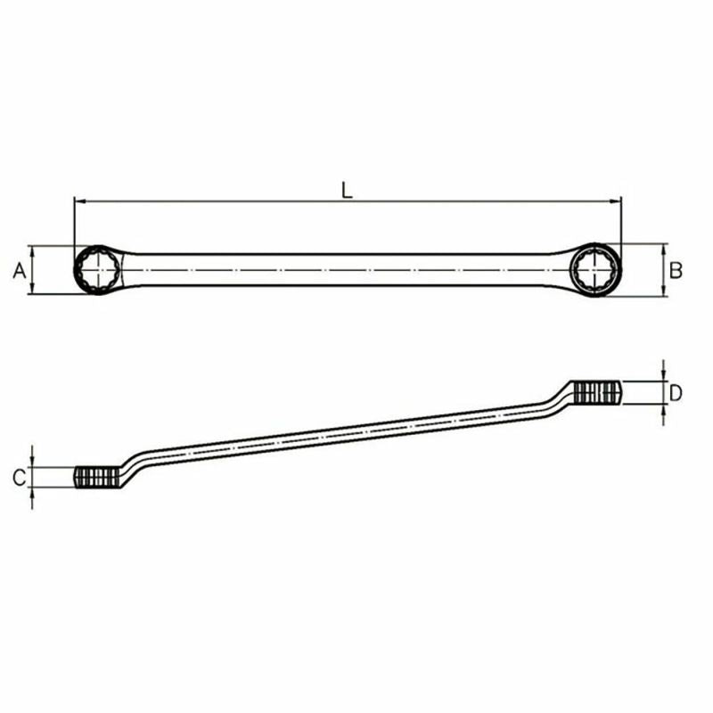 SIGNET 45゚メガネレンチ コンパクトタイプ