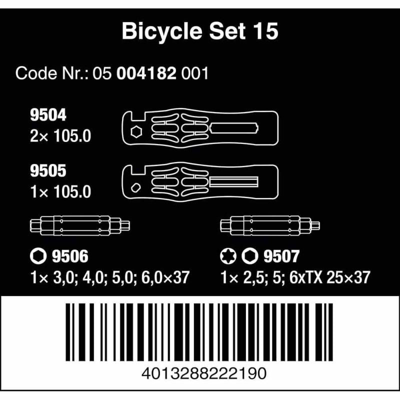 Wera(ヴェラ)Bicycleセット 15