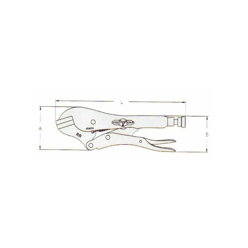 IRWIN(アーウィン)ピンチオフプライヤ 200mm VISE-GRIP T29EL4