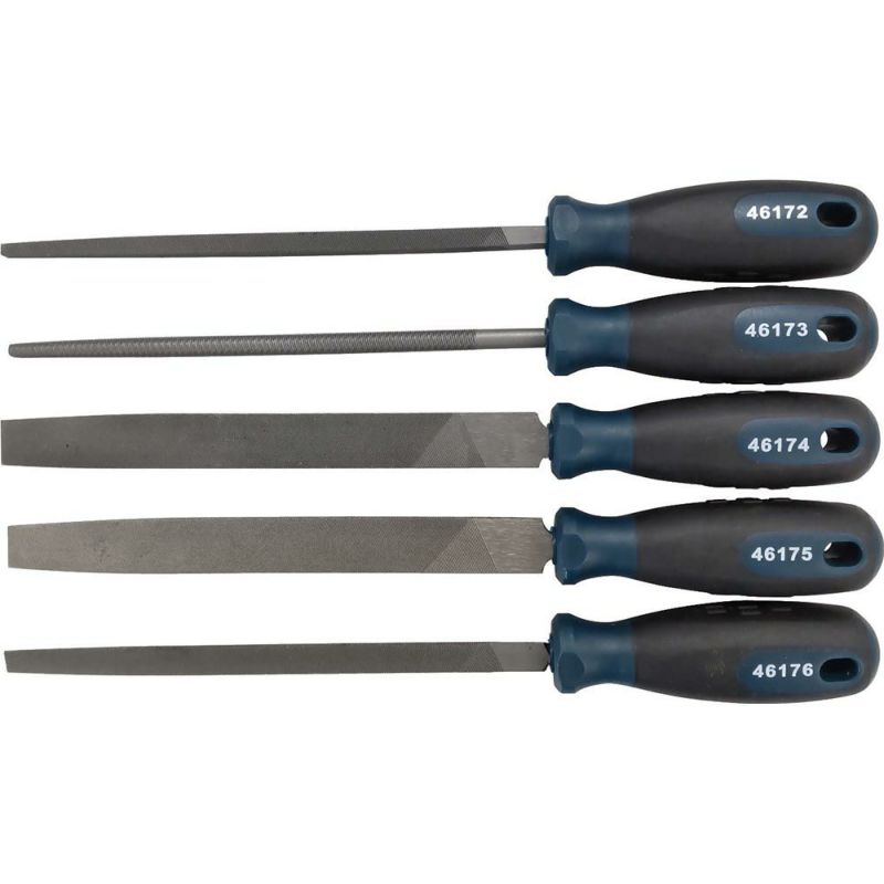 SIGNET(シグネット)5PC 鉄工ヤスリセット(鉄用)200mm 46170