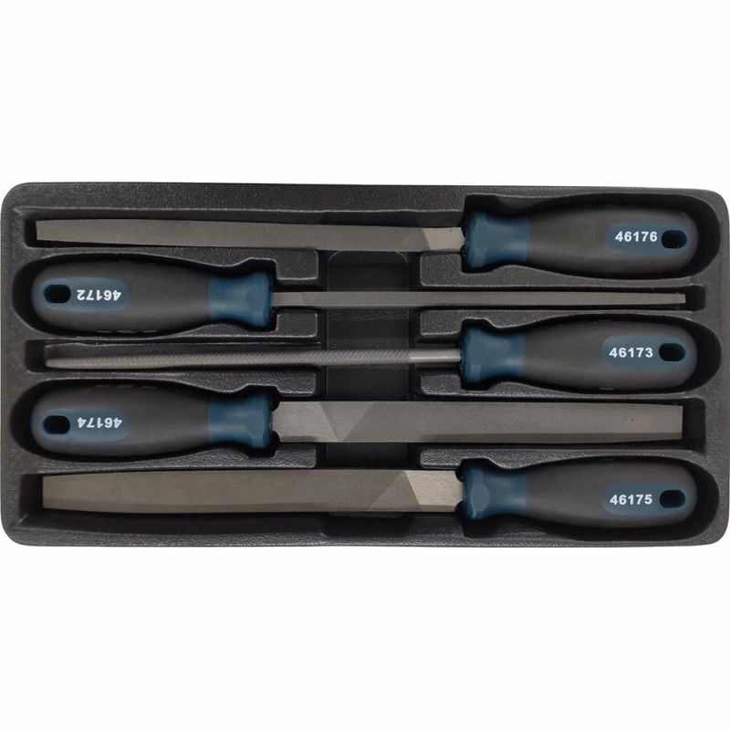 SIGNET(シグネット)5PC 鉄工ヤスリセット(鉄用)200mm 46170