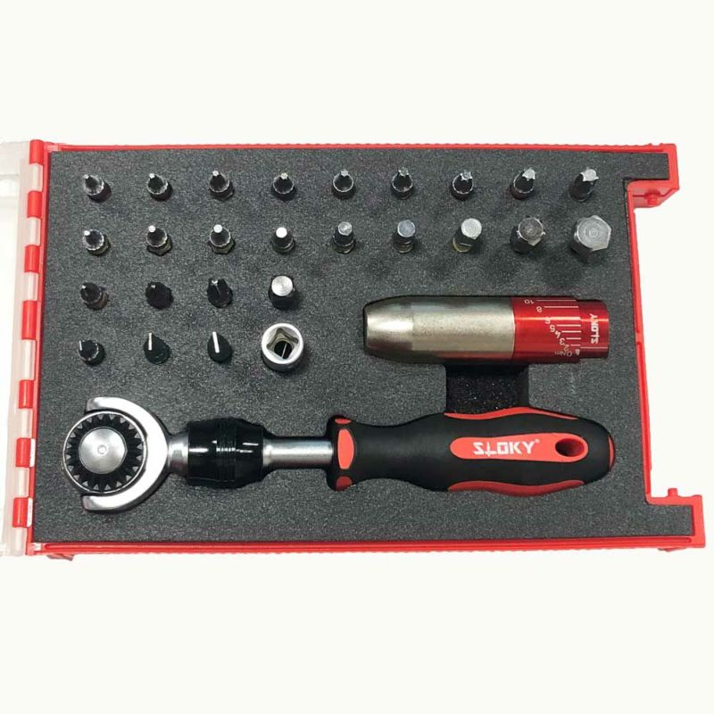 SLOKY(スローキー)可変トルクアダプタ ラチェットハンドルセット S124TK-00114-00