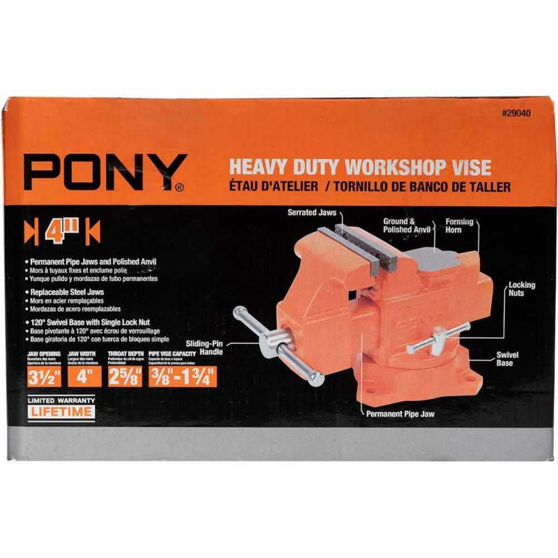 PONY JORGENSEN ヘビーデューティベンチバイス 4インチ 29040