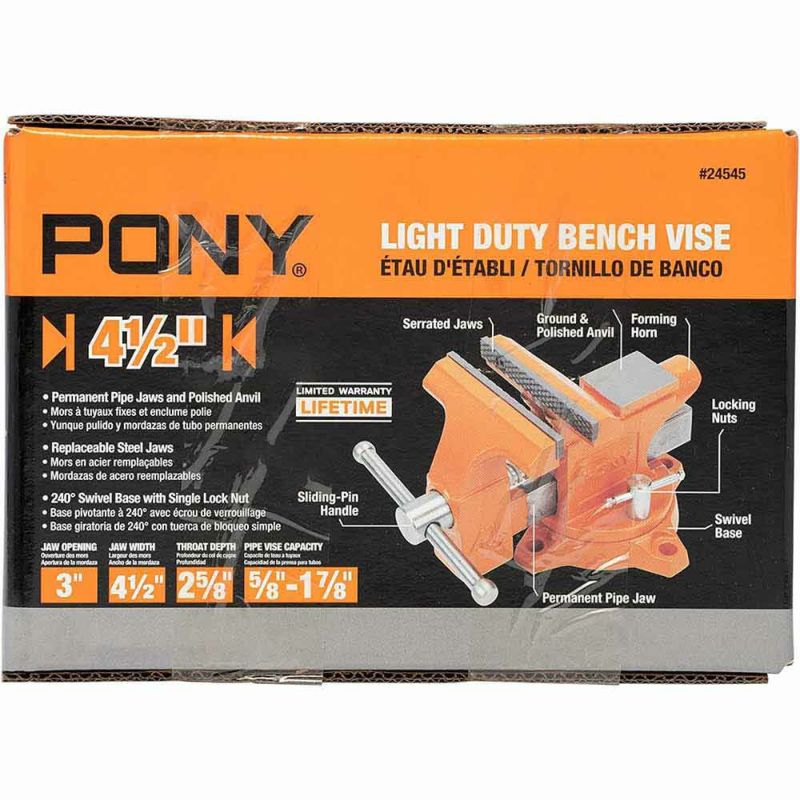 PONY JORGENSEN ライトデューティベンチバイス 4インチ 24545