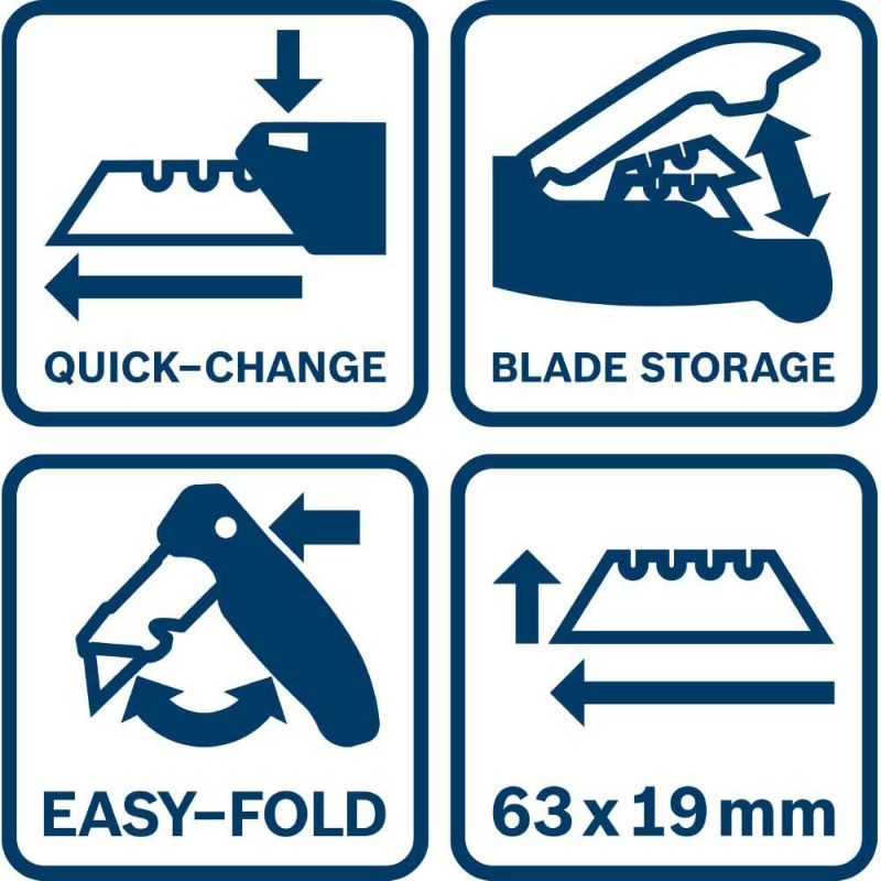 BOSCH(ボッシュ) プロフェッショナルナイフ 1 600 A01 6BL