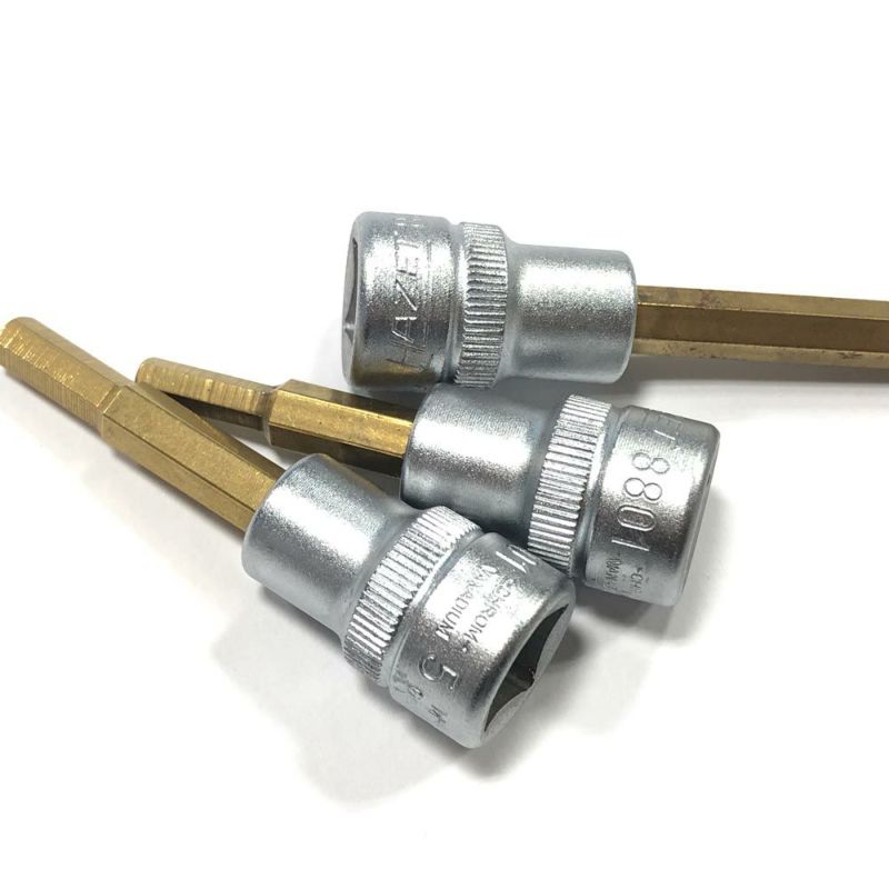 HAZET(ハゼット)3/8dr ヘキサゴンソケット3本セット 8801-4/5/6SET