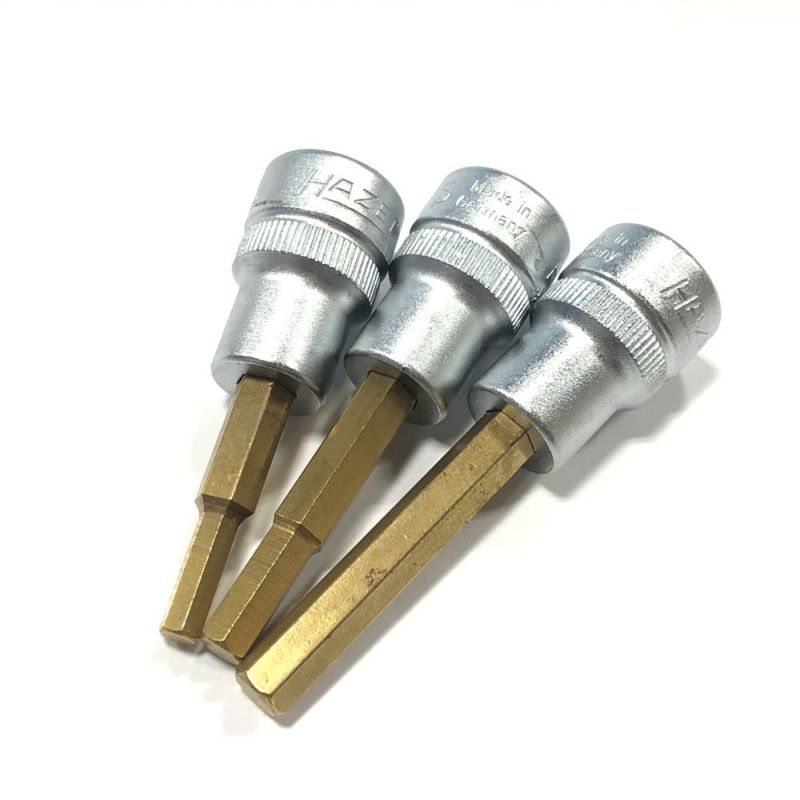 HAZET(ハゼット)3/8dr ヘキサゴンソケット3本セット 8801-4/5/6SET
