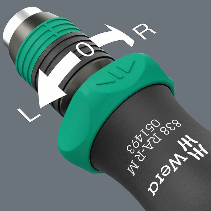 Wera(ヴェラ)クイックリリース付きラチェットビットホルダー 838RA-RM