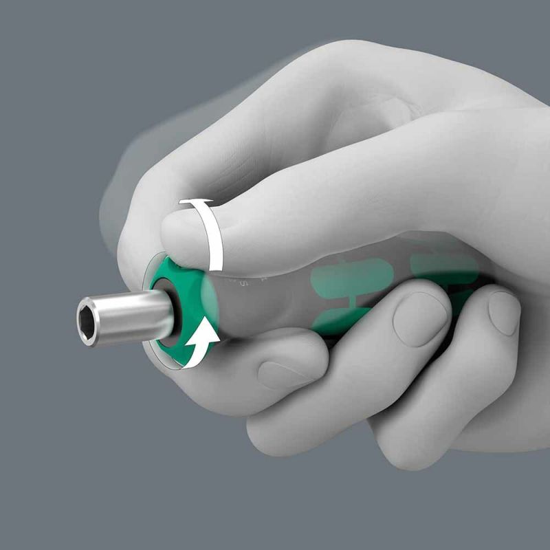 Wera(ヴェラ)ラチェット機能付きビットホルダー 838RA S