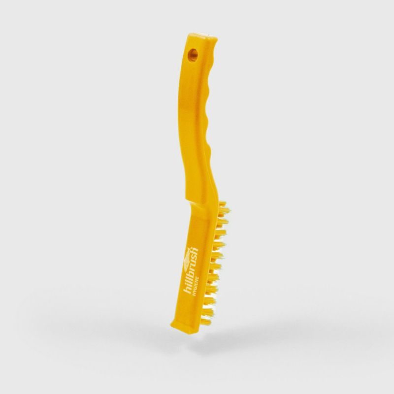 hillbrush(ヒルブラシ)ニッチブラシ(非レジン仕様 大)B1606/Y イエロー