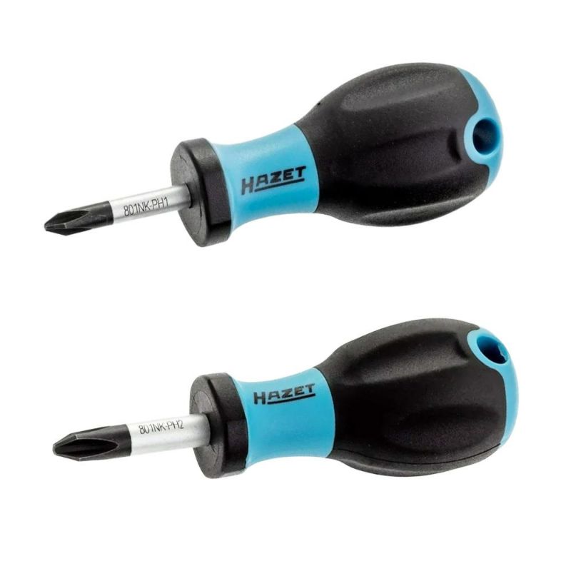 HAZET(ハゼット)プラススタビードライバーPH1,2セット 801NK-PH1.2SET
