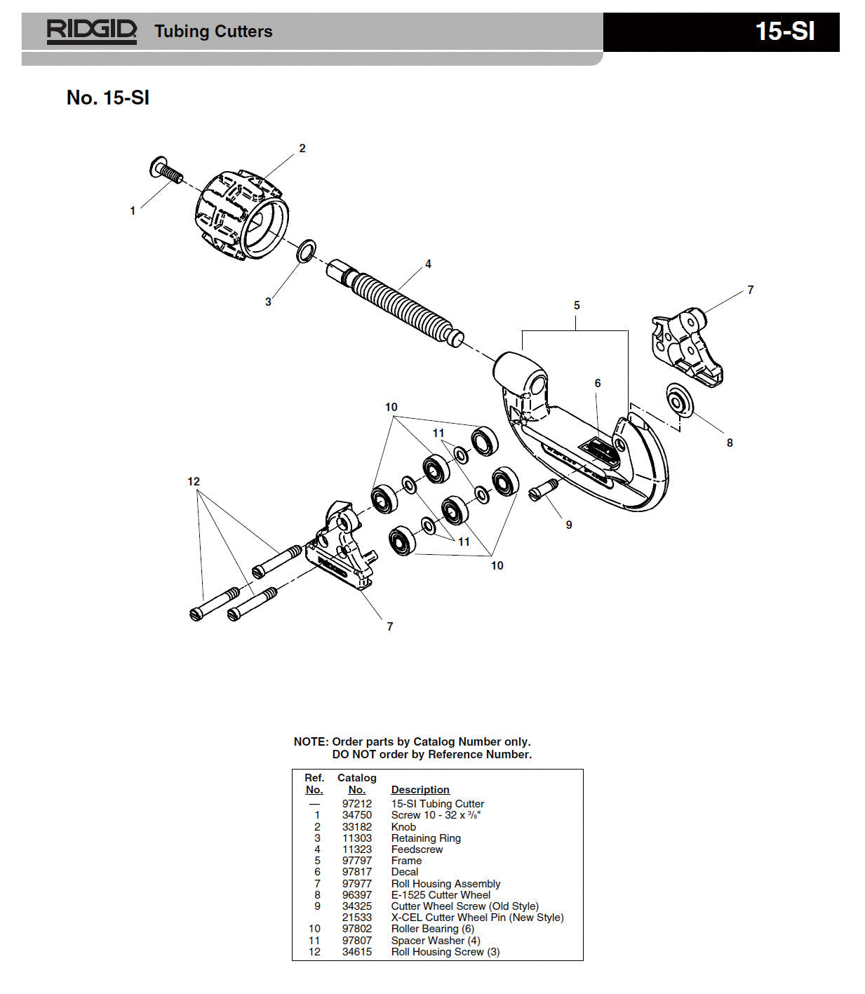 RIDGID(リジッド) スペーサー ワッシャー F/15SI (4個入) 97807