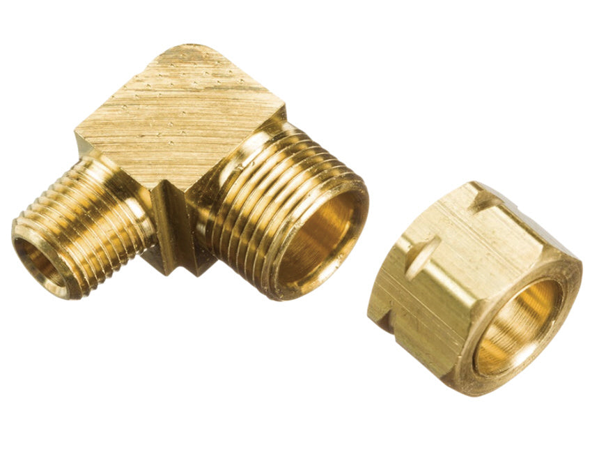 RIDGID(リジッド) エルボー 1/8 NPP 3/8 メイル F/1233 52517