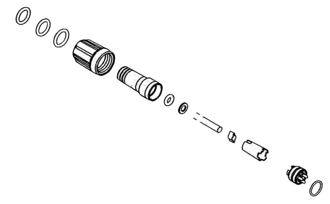 RIDGID(リジッド) コネクター F/ミニシースネイク 72822