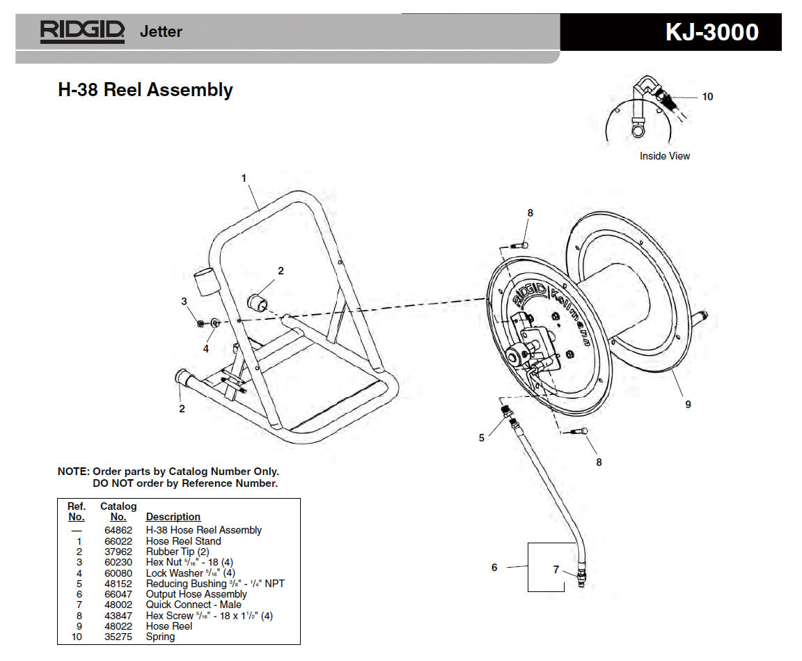 RIDGID(リジッド) クイック コネクト F/KJ-2200 48002