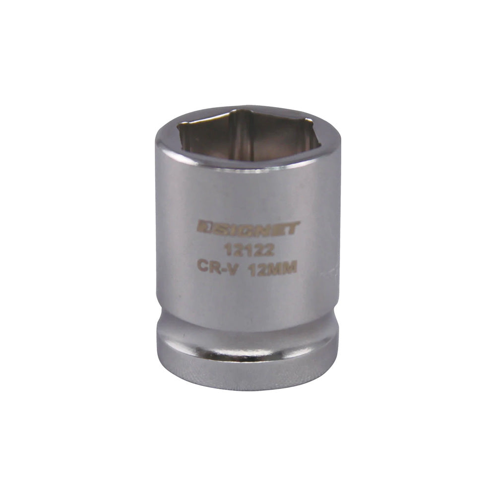 3/8”DR ショートソケット(6角)