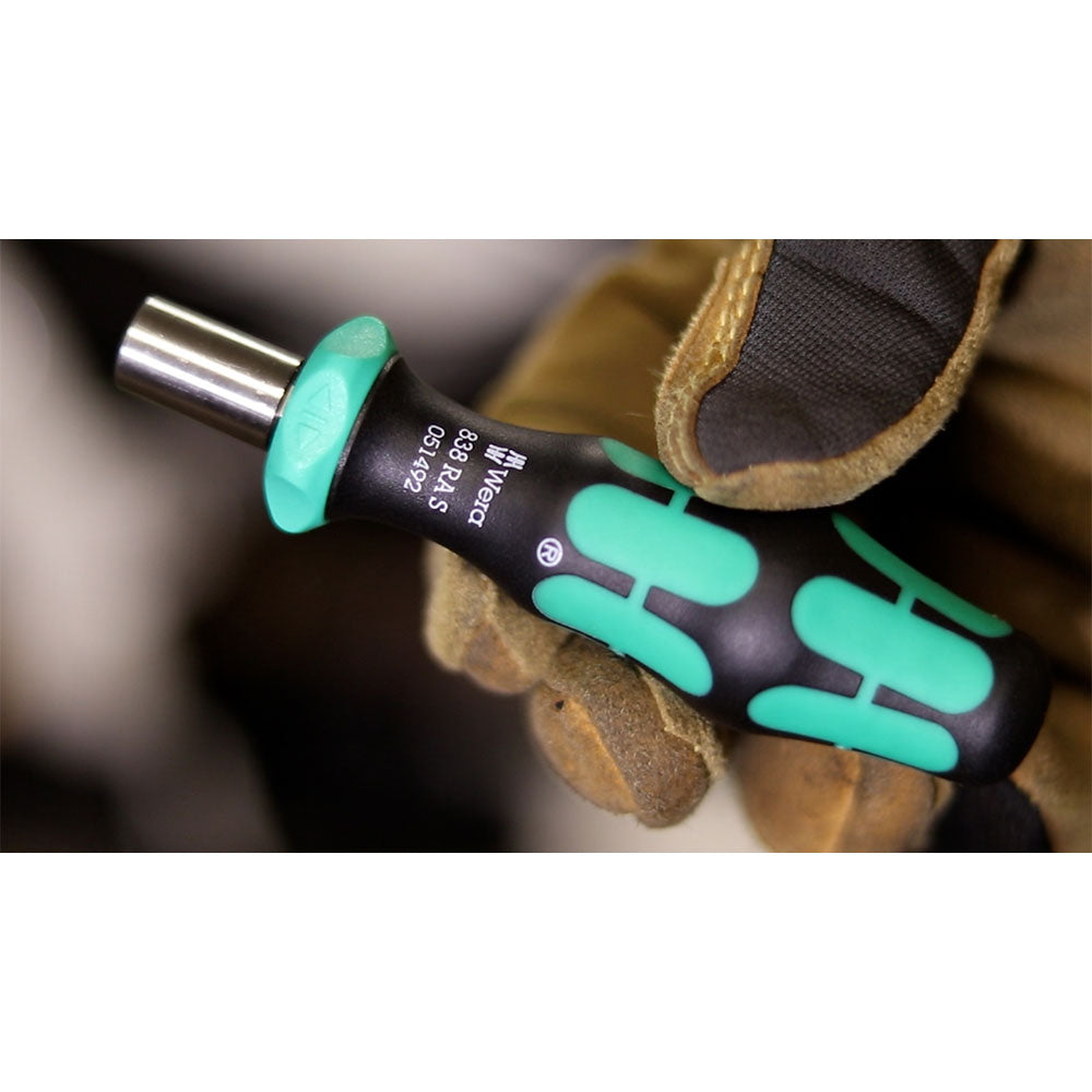 Wera(ヴェラ)クイックリリース付きラチェットビットホルダー 838RA-RM