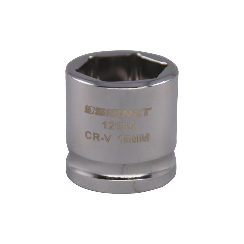 3/8”DR ショートソケット(6角)