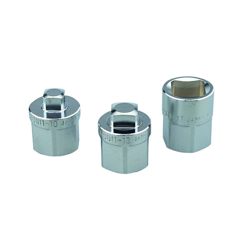 KTC(京都機械工具) 1/2”DR ドレンプラグソケットセット ATC3013