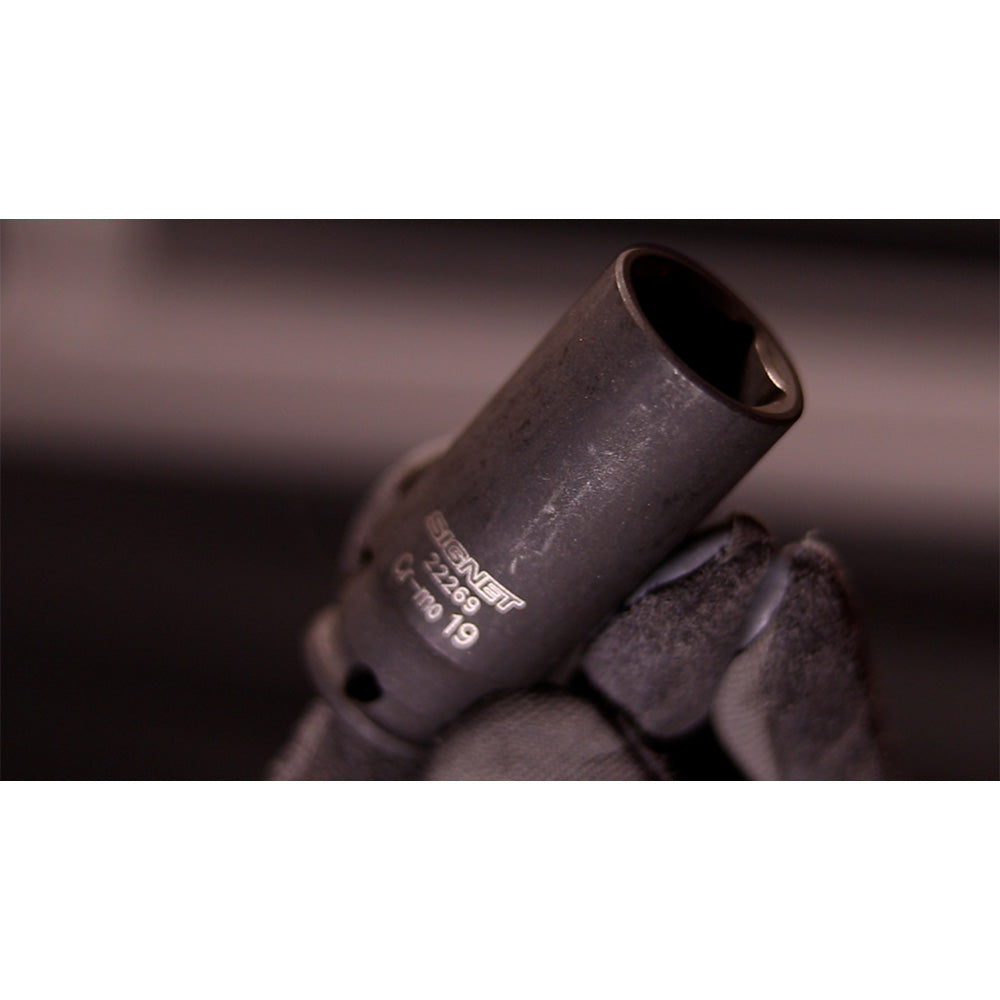 SIGNET 3/8DR 14PC ミリ ディープインパクトソケットセット 22296