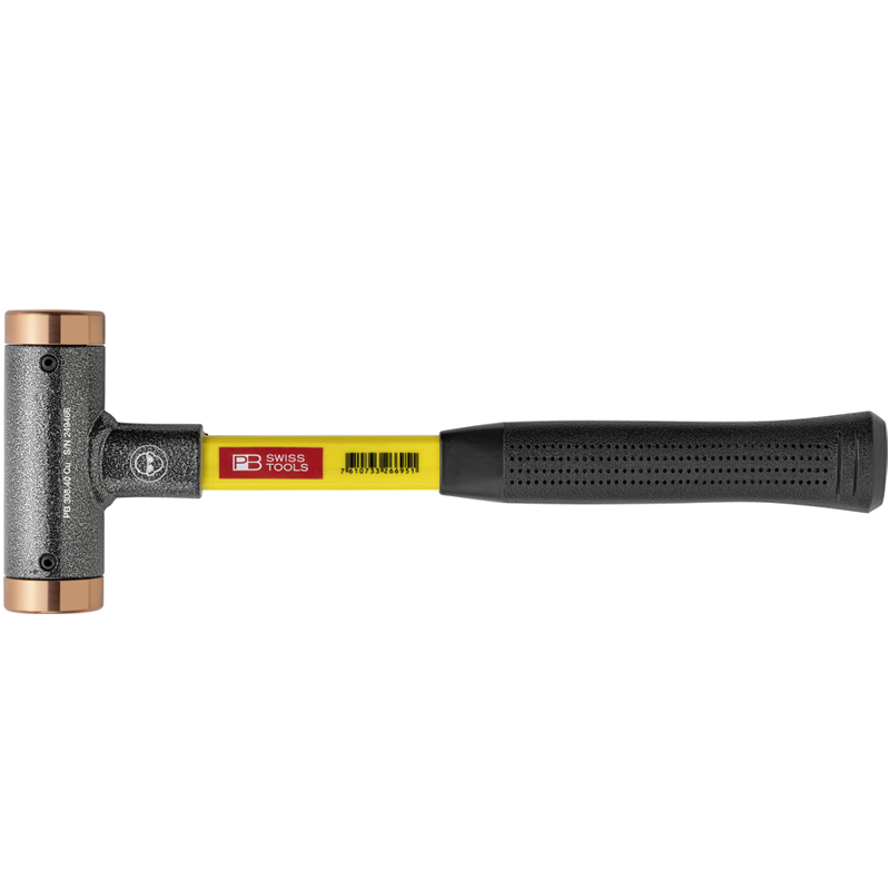 PB SWISS TOOLS(ピービースイスツールズ)無反動銅ハンマー グラスファイバー柄 308.CU