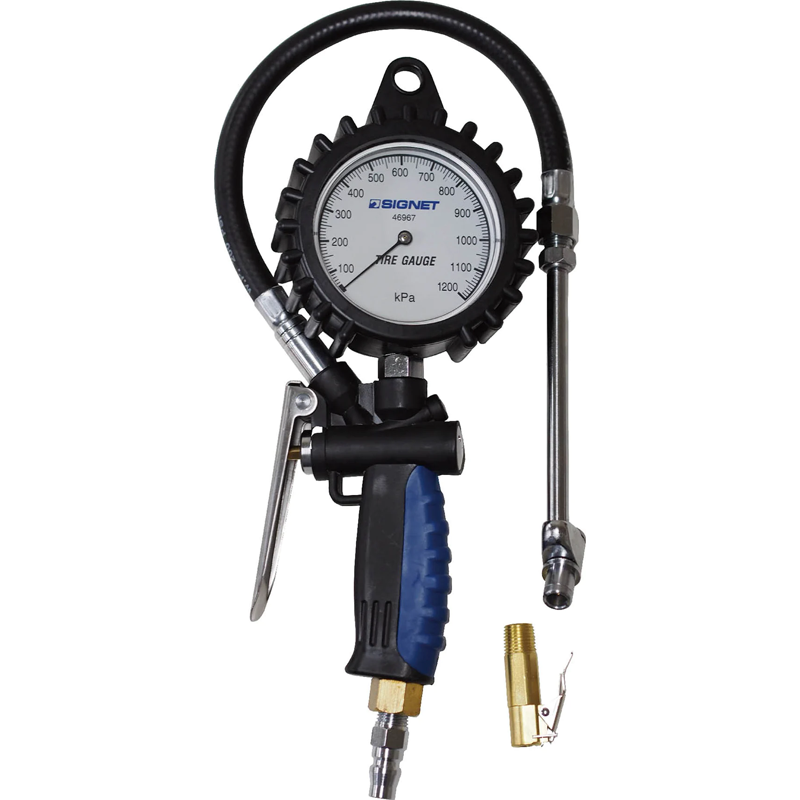 SIGNET(シグネット)増減圧機能付タイヤエアゲージ 0-1200KPA 46967