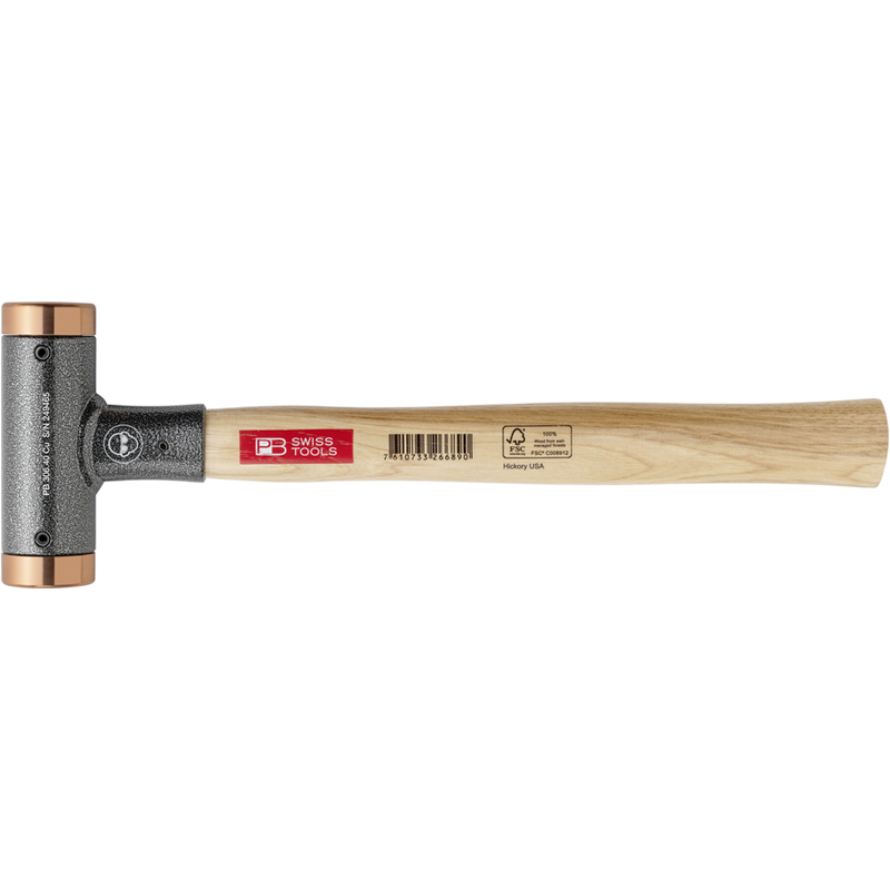 PB SWISS TOOLS(ピービースイスツールズ)無反動銅ハンマー 306.CU