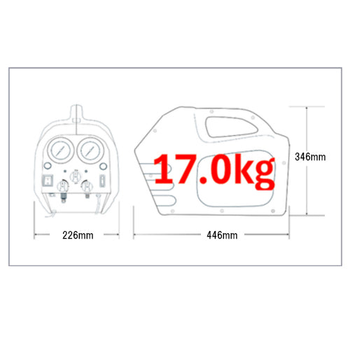 A-Gas Japan(FUSO) フロンガス回収機 V2-NINJA