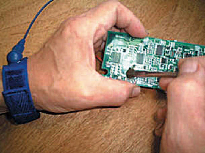 ESCO(エスコ) 4本組 導電ブラシセット(ステンレス製) EA109AH-10A