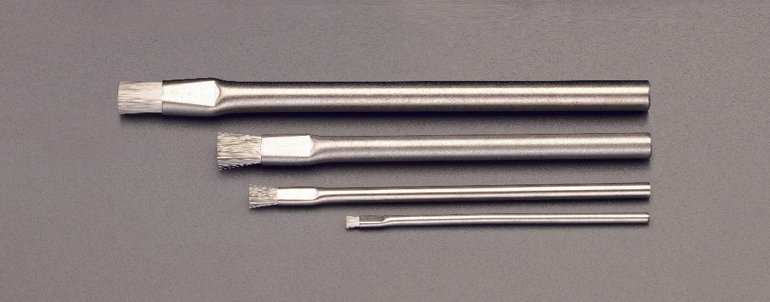 ESCO(エスコ) 4本組 導電ブラシセット(ステンレス製) EA109AH-10A