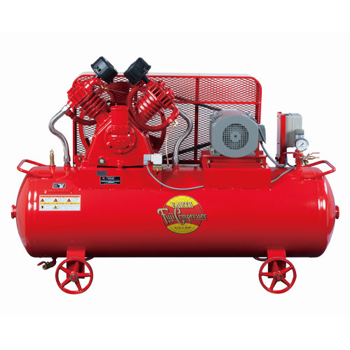 富士コンプレッサー製作所 AC200V/3.7Kw/60Hz 高圧エアーコンプレッサー W-35PMT