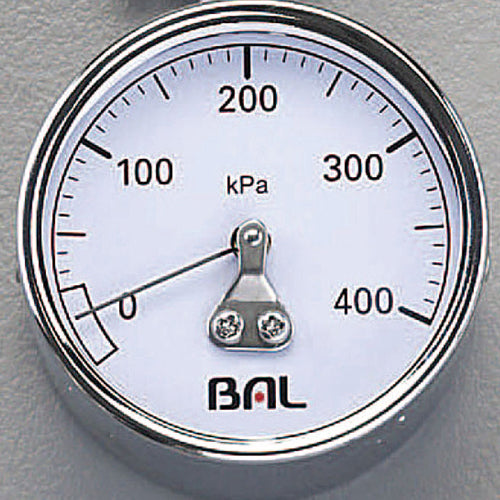 大橋産業(BAL) 50- 400kPa タイヤゲージ(270mmホース付) No.1224