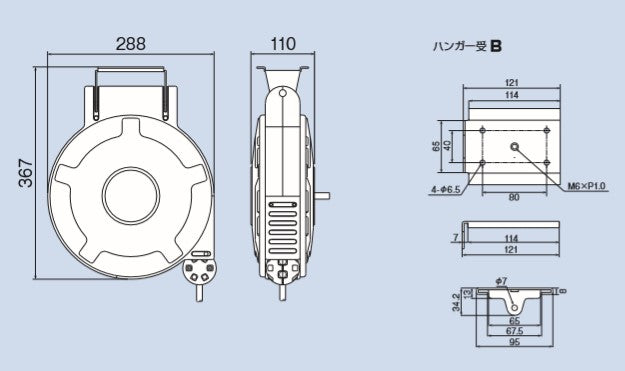 エスコ寸法図