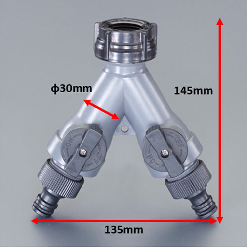 ESCO(エスコ) 二方コック付コネクター EA124LA-301A
