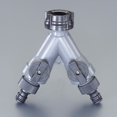 ESCO(エスコ) 二方コック付コネクター EA124LA-301A