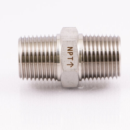 アソー(ASOH) R3/8"xNPT3/8" 変換六角ニップル(ステンレス製) NT-7333