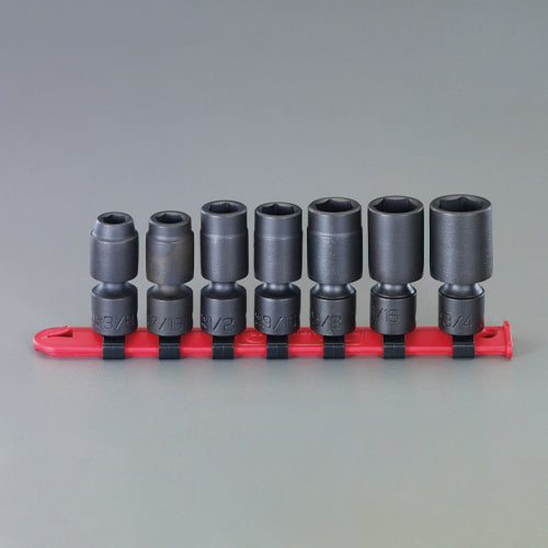 ESCO(エスコ) 3/8"DR ユニバーサルインパクトソケットセット EA164WC-1